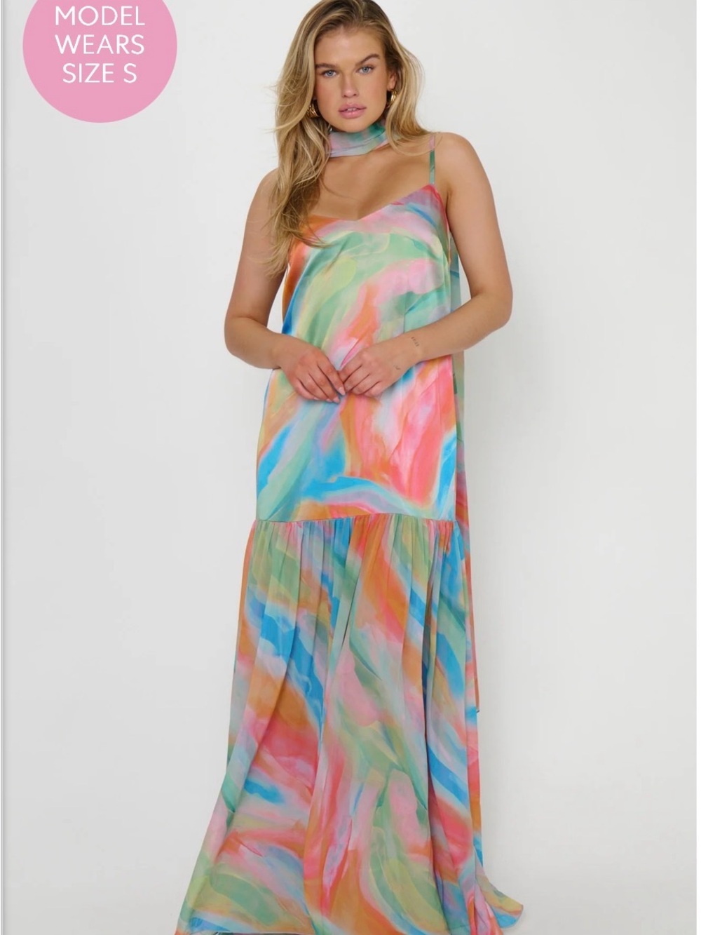 Show Me Your MuMu Dalia Maxi Dress - Colorful Canvas